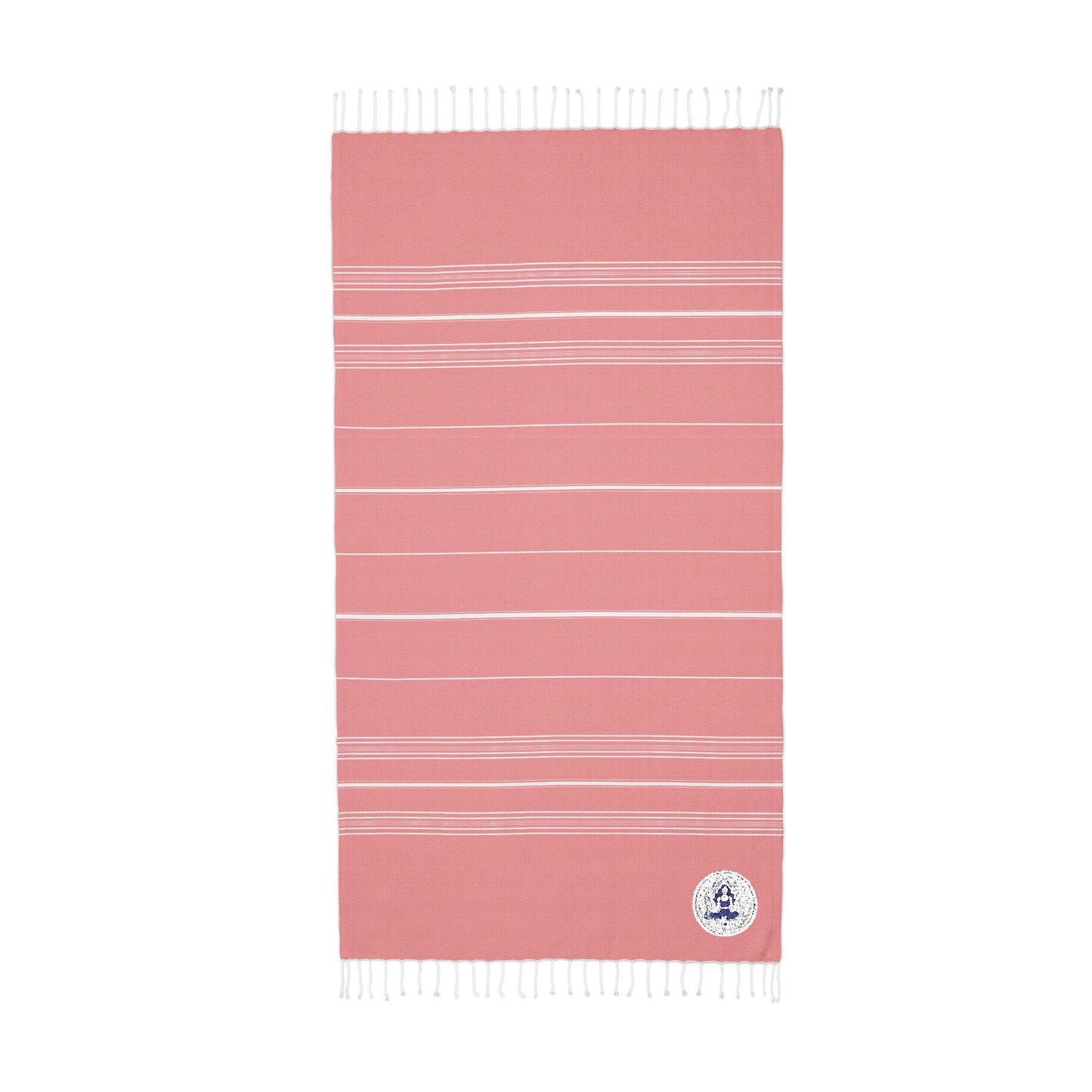 Embroidered Cali Striped Throw Blanket — Lightweight Fringe Beach & Home Blanket