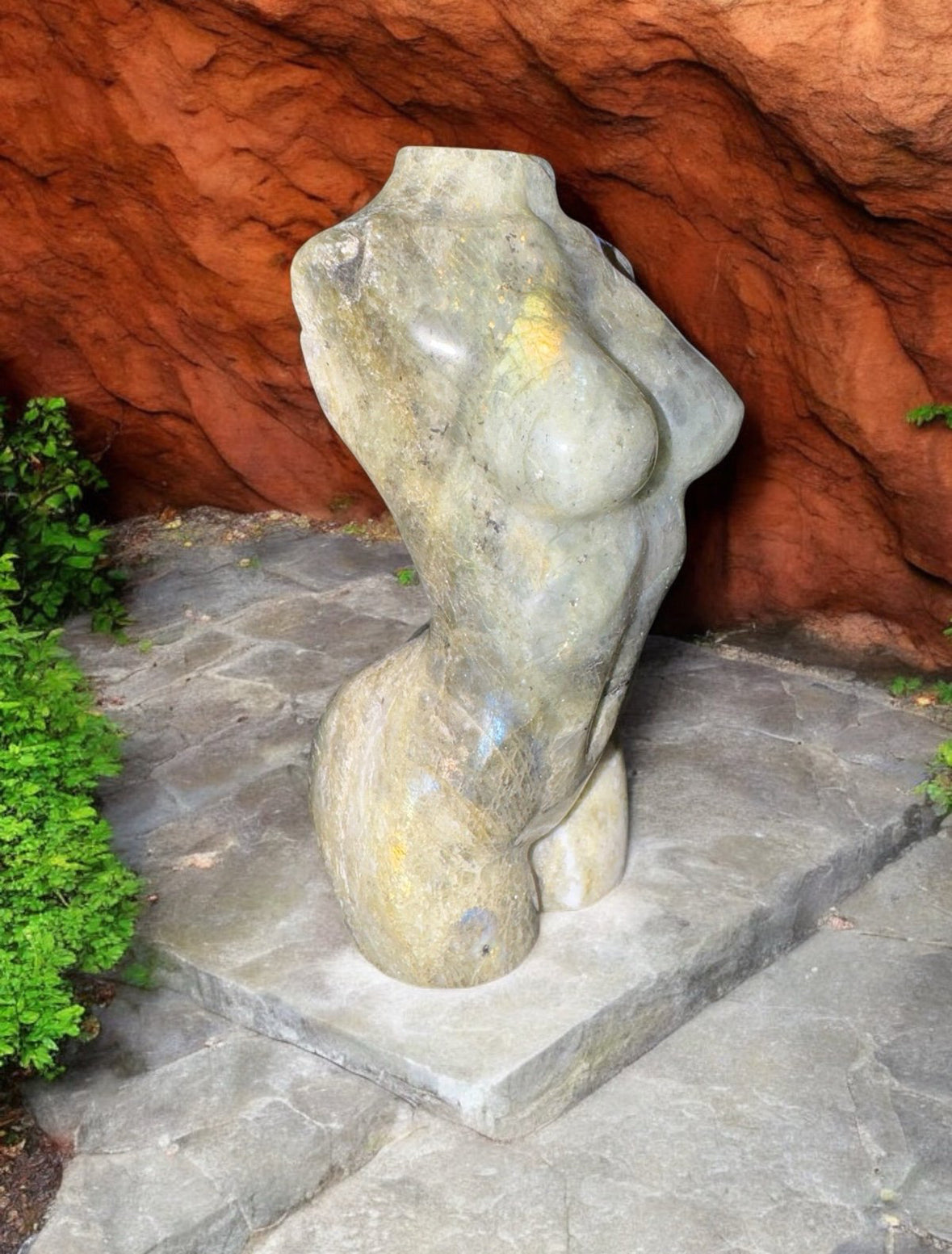 Labradorite Large Goddess Body