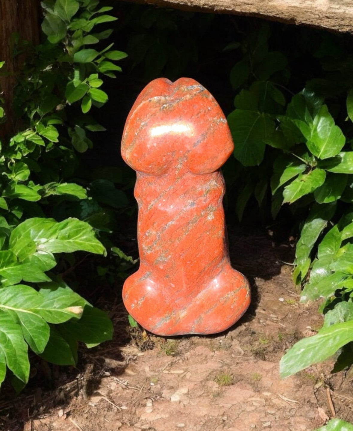 Red Jasper Rabbit Penis