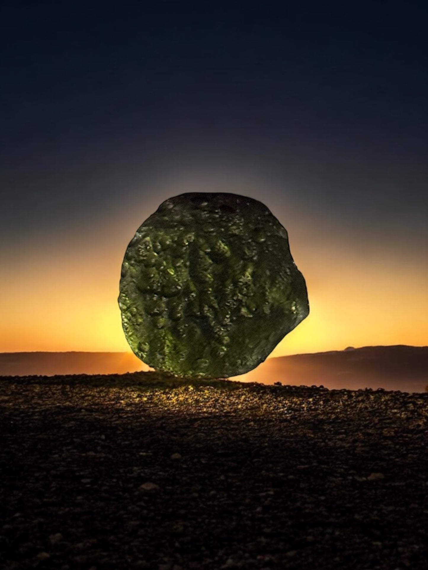 Genuine Moldavite – 8 Grams #A