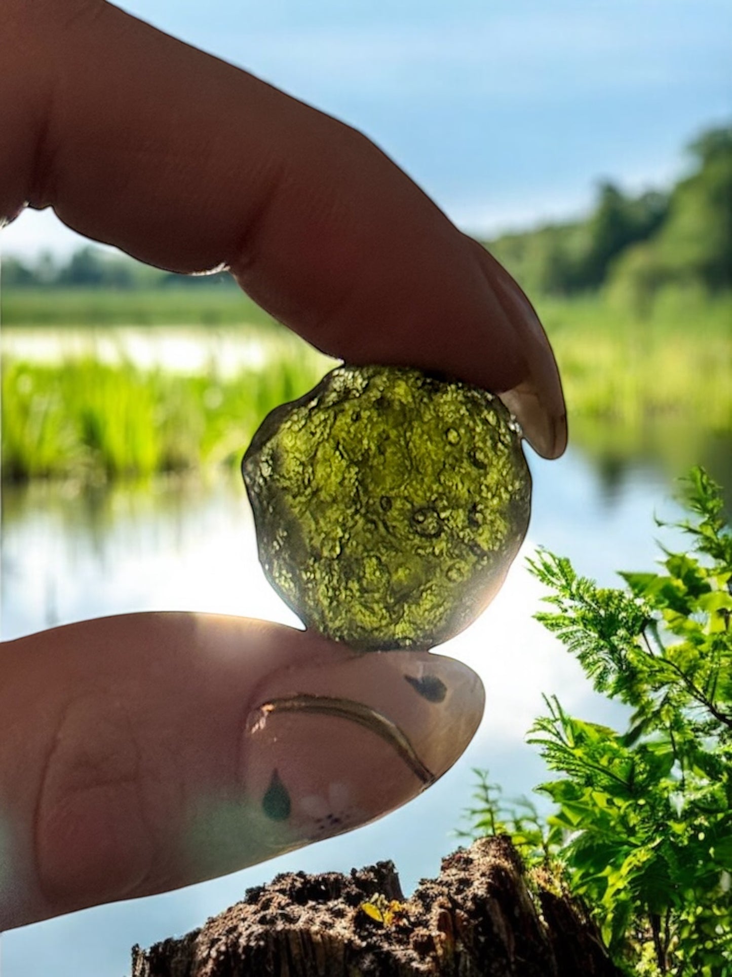 Genuine Moldavite – 8 Grams #A
