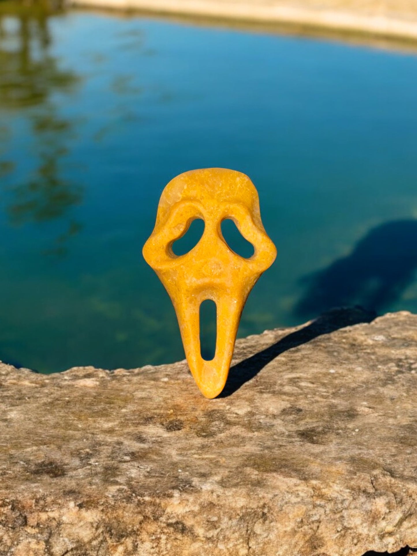 Yellow Aventurine Mask