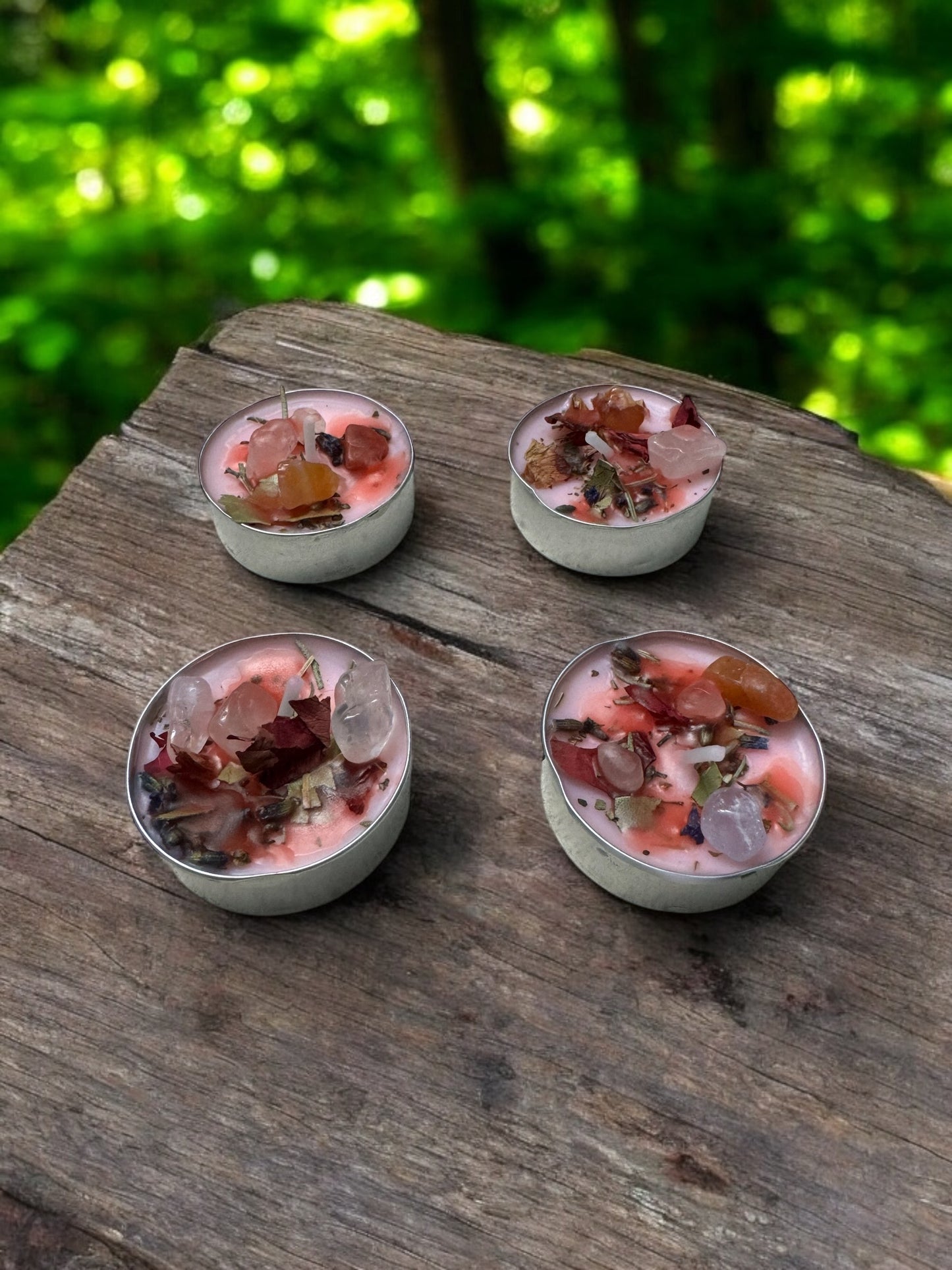 Love Spell Ritual Tea Light 4pk Candles