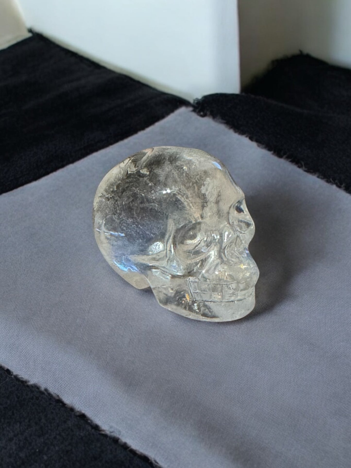 Small Clear Quartz Skull