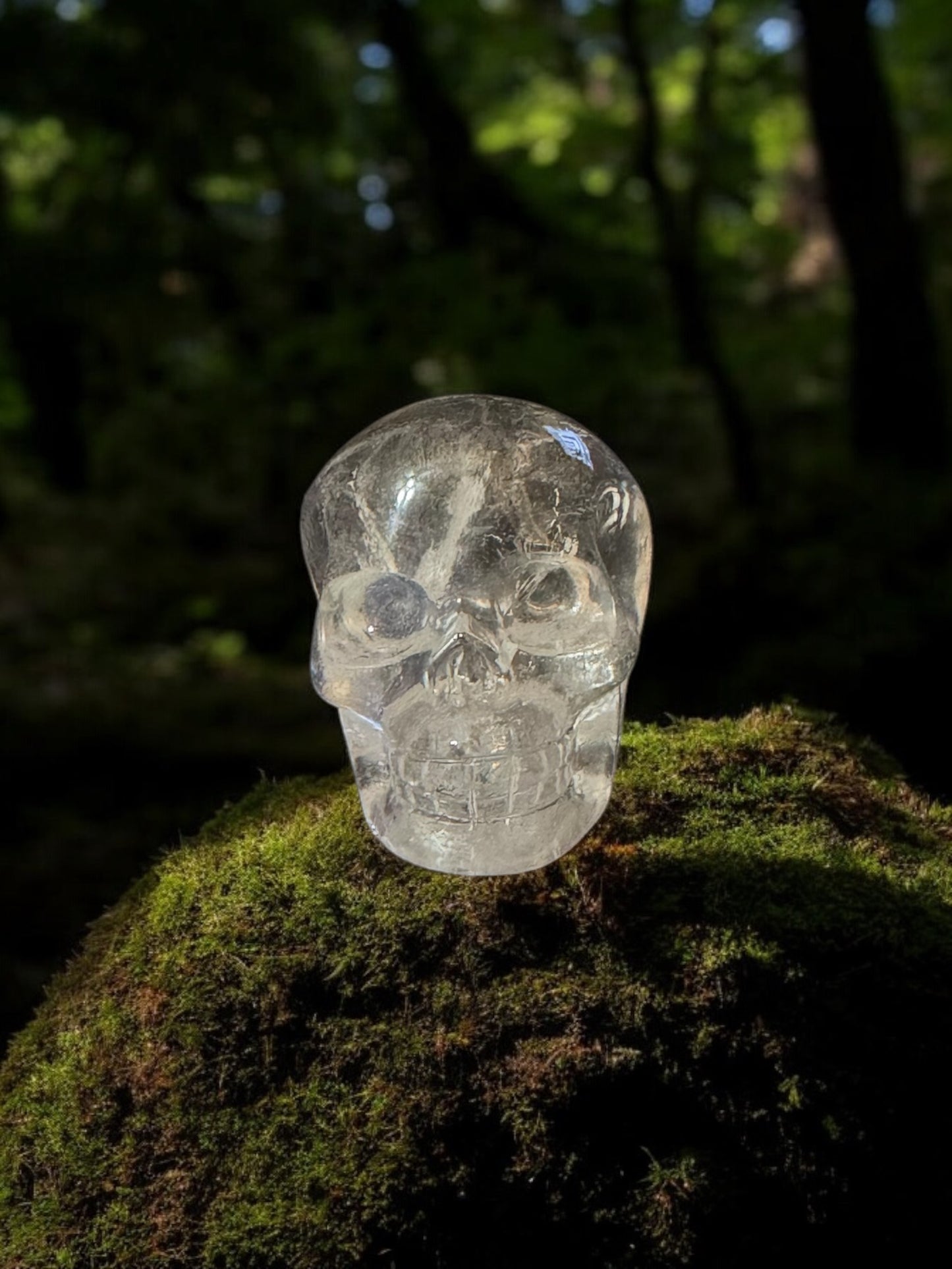 Small Clear Quartz Skull