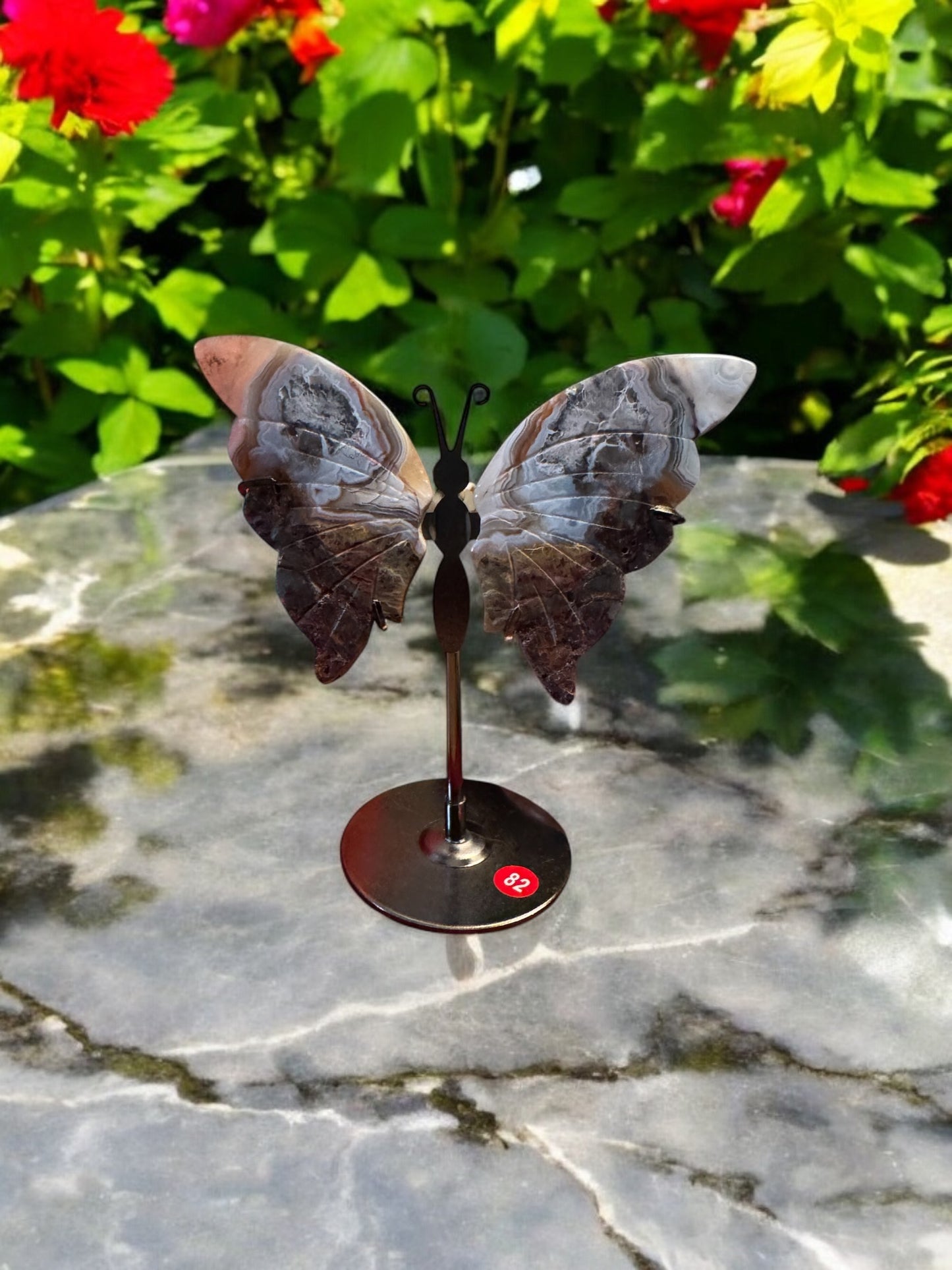 Lace Agate Sm Butterfly Wings