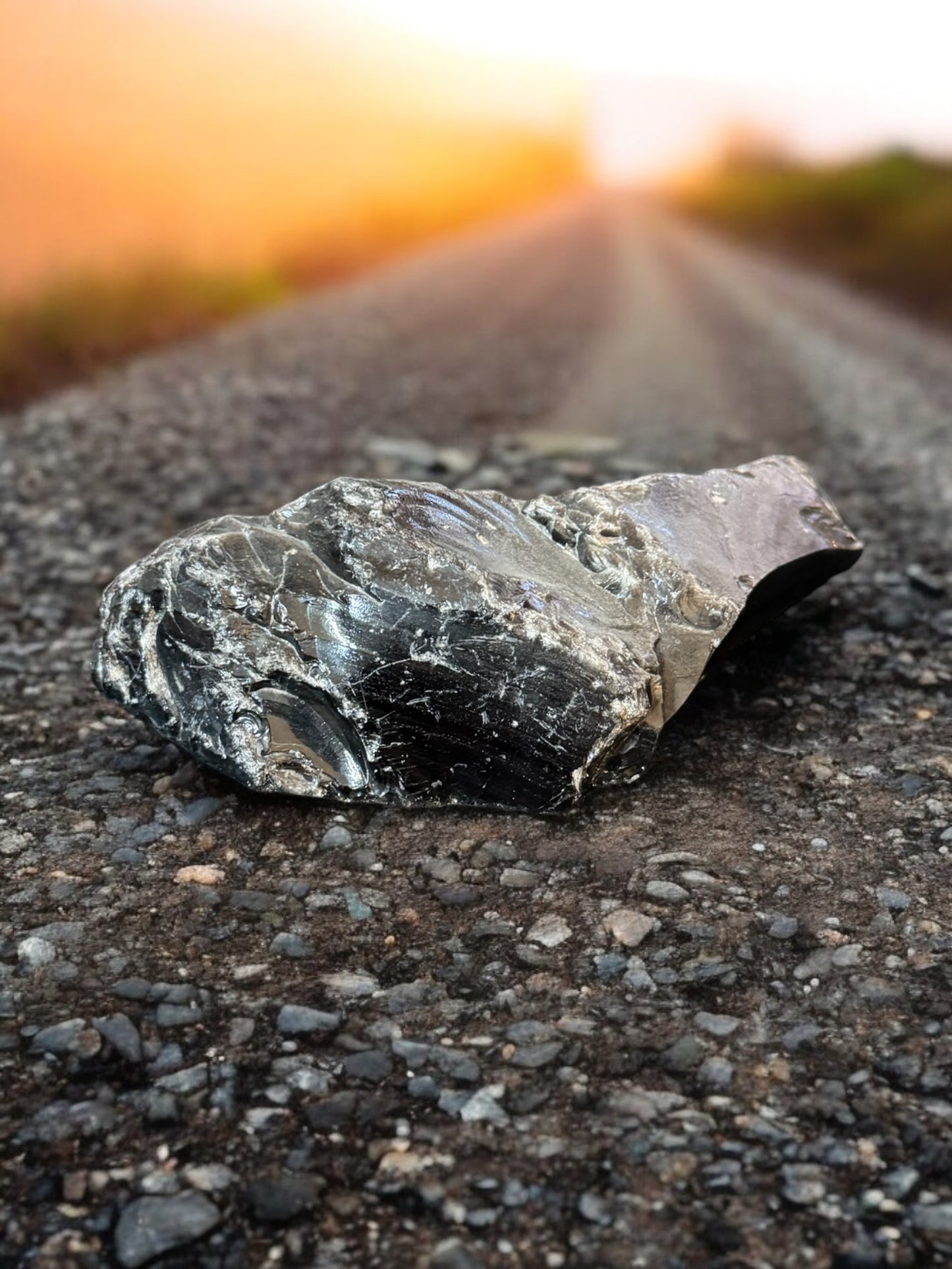 Large Raw Obsidian