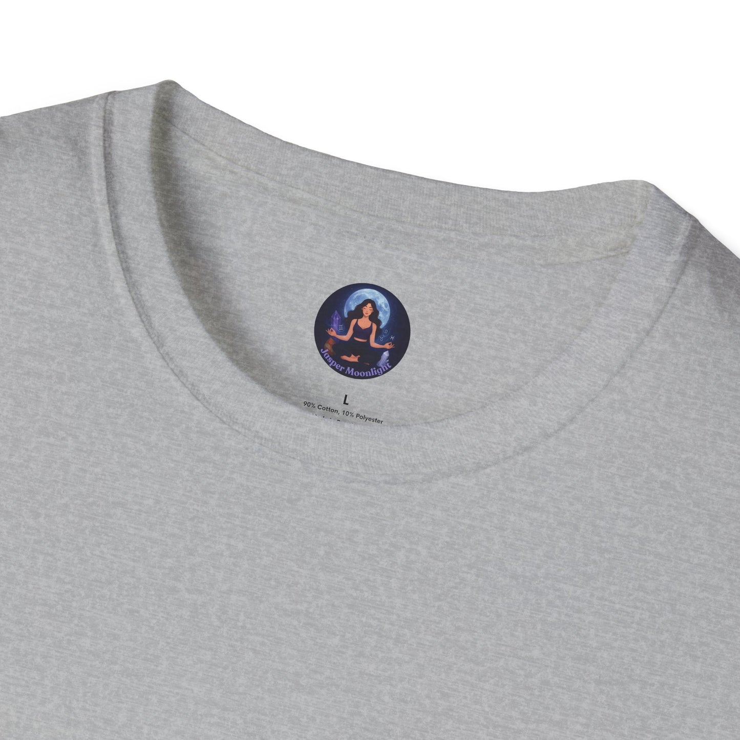 Copy of Yoga Woman T-Shirt — 'Jasper Moonlight' Meditation Graphic Tee
