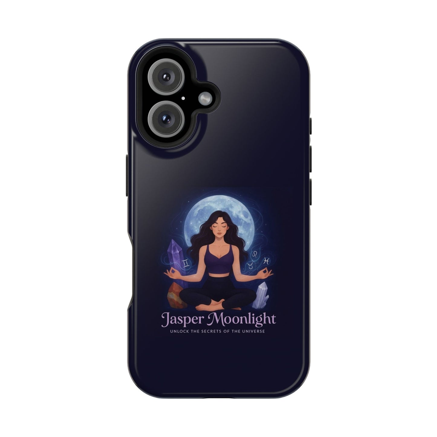 Moonlight Meditation Phone Case — Jasper Moonlight Spiritual Magnetic Impact-Resistant Case