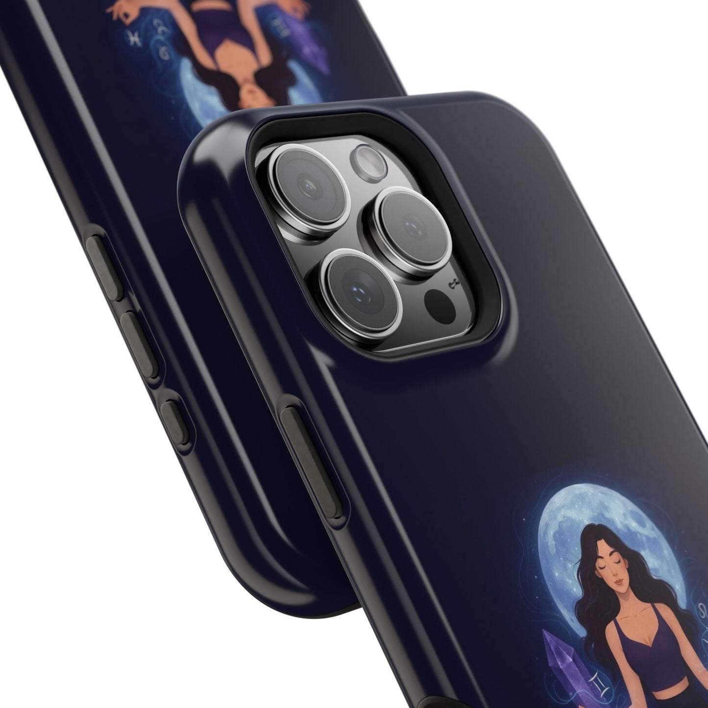 Moonlight Meditation Phone Case — Jasper Moonlight Spiritual Magnetic Impact-Resistant Case