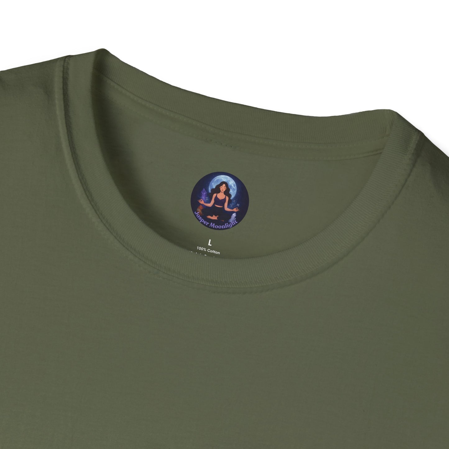 Copy of Yoga Woman T-Shirt — 'Jasper Moonlight' Meditation Graphic Tee