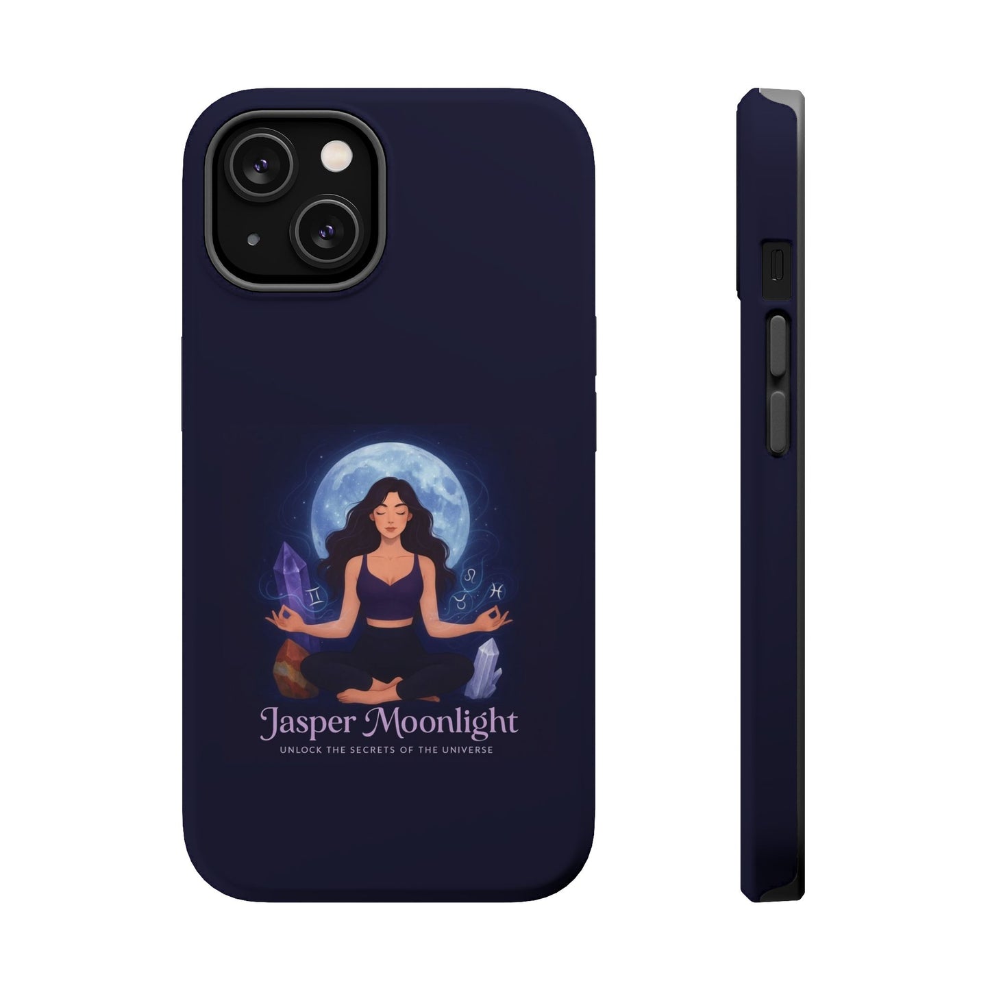 Moonlight Meditation Phone Case — Jasper Moonlight Spiritual Magnetic Impact-Resistant Case
