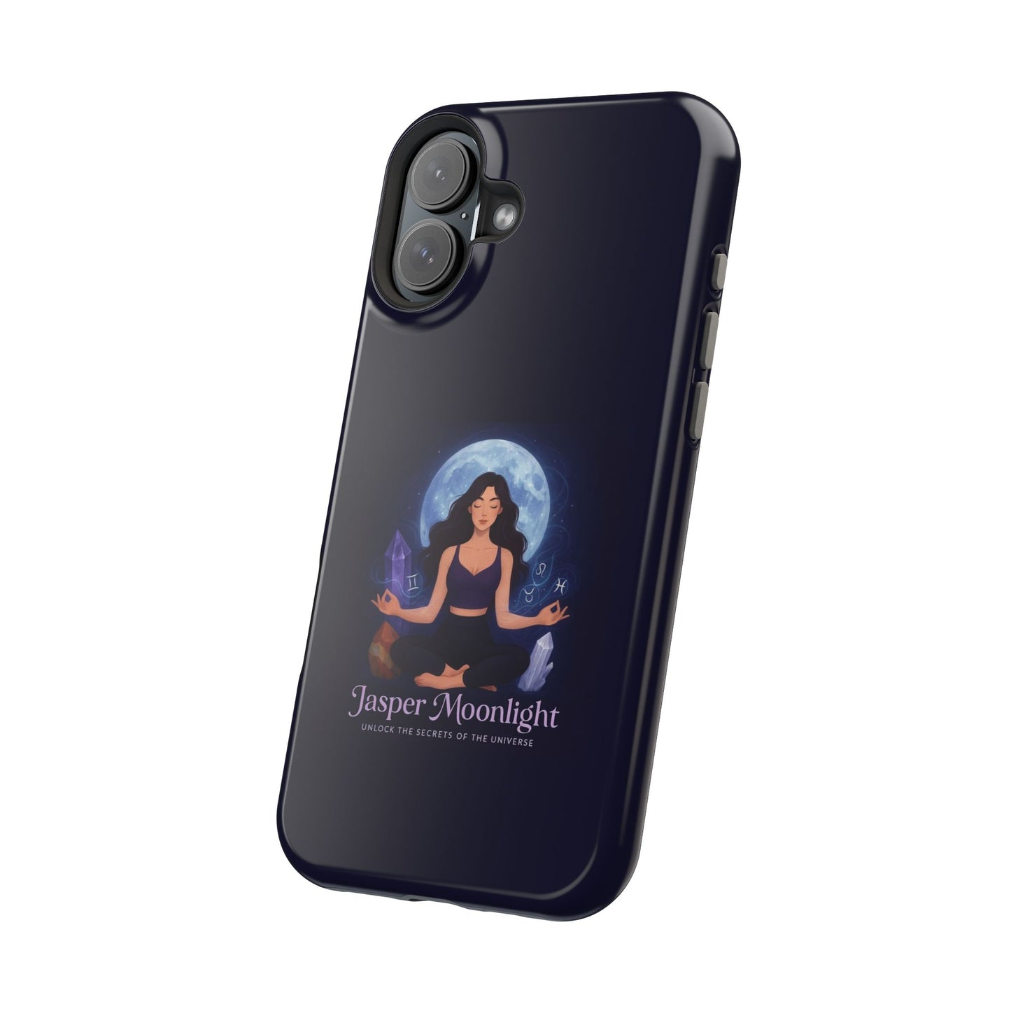 Moonlight Meditation Phone Case — Jasper Moonlight Spiritual Magnetic Impact-Resistant Case