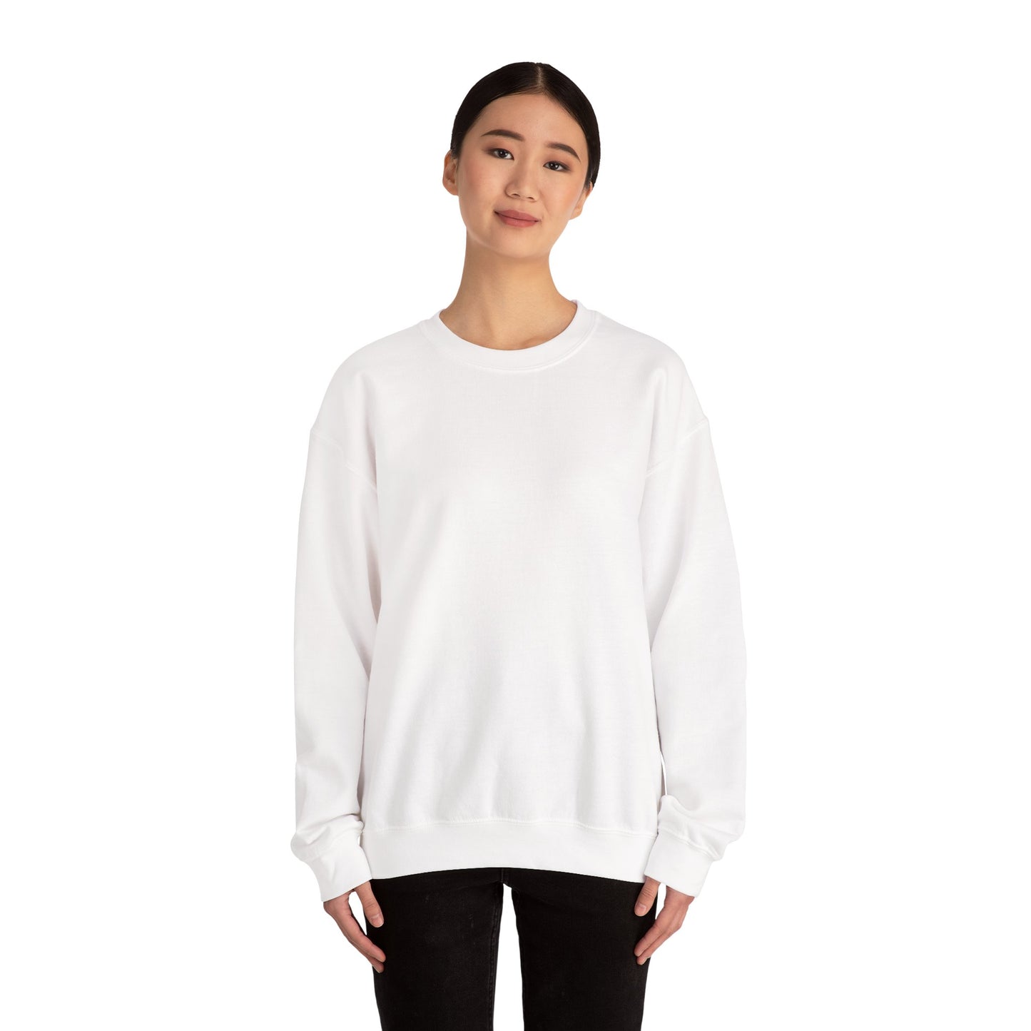 Moonlit Meditation Crewneck Sweatshirt — Back Logo