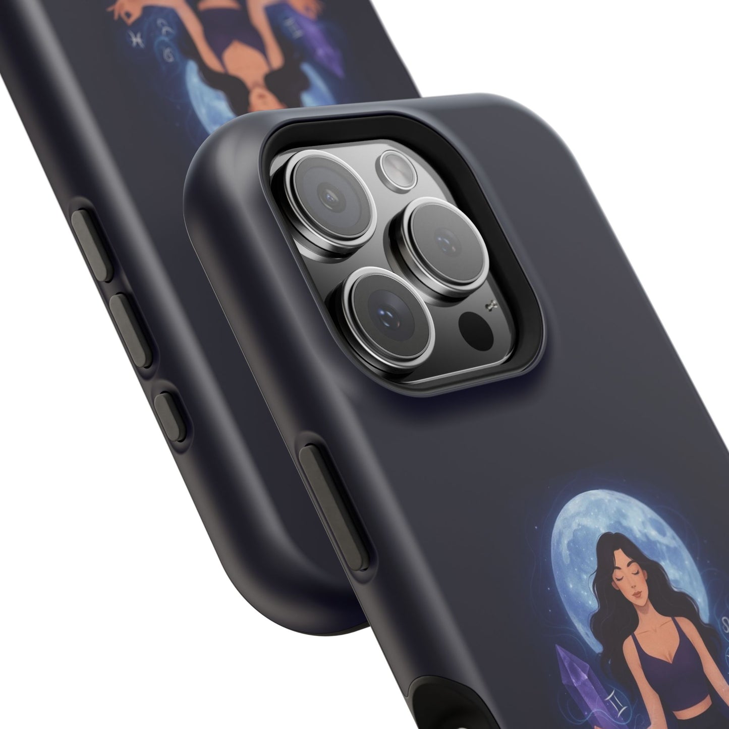 Moonlight Meditation Phone Case — Jasper Moonlight Spiritual Magnetic Impact-Resistant Case