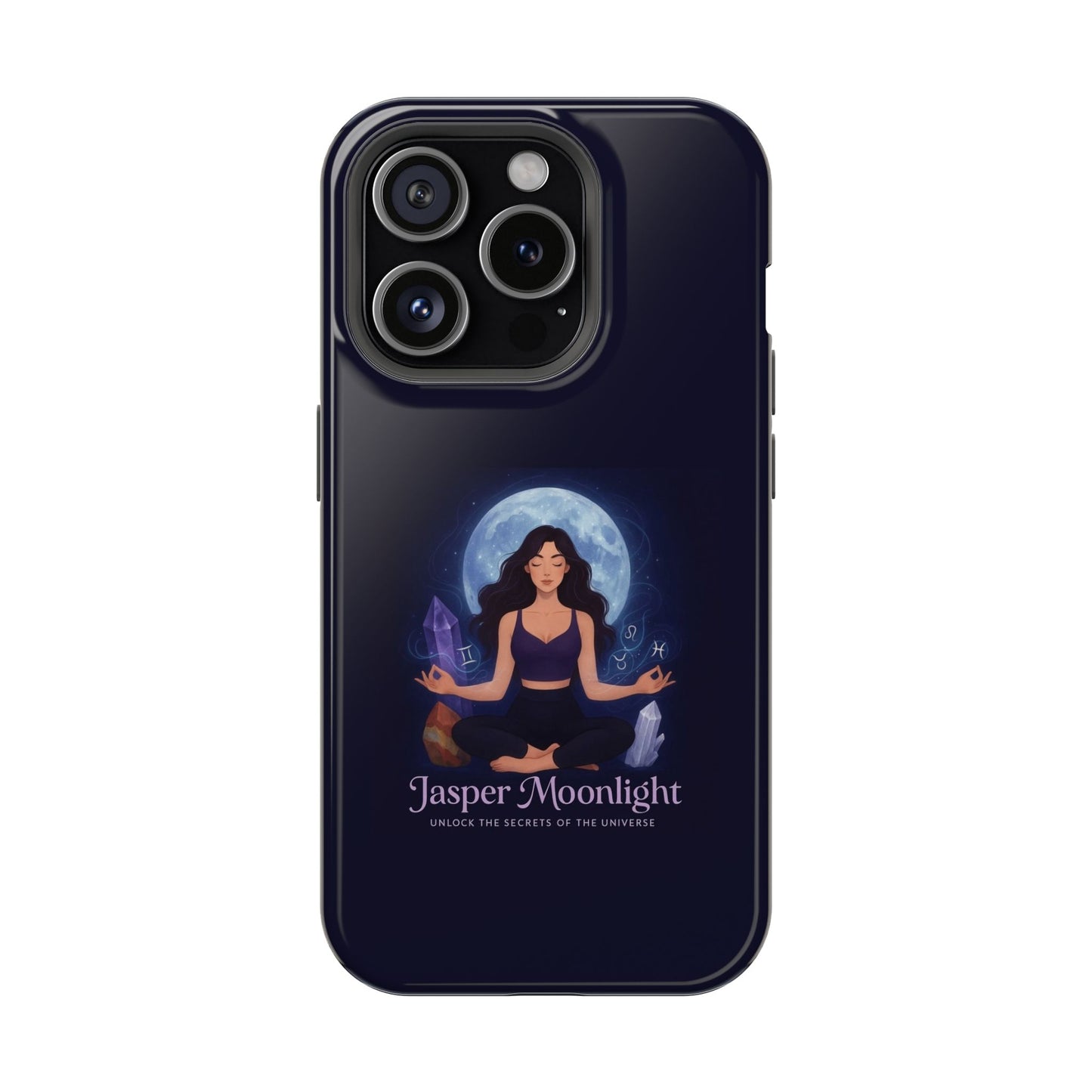 Moonlight Meditation Phone Case — Jasper Moonlight Spiritual Magnetic Impact-Resistant Case