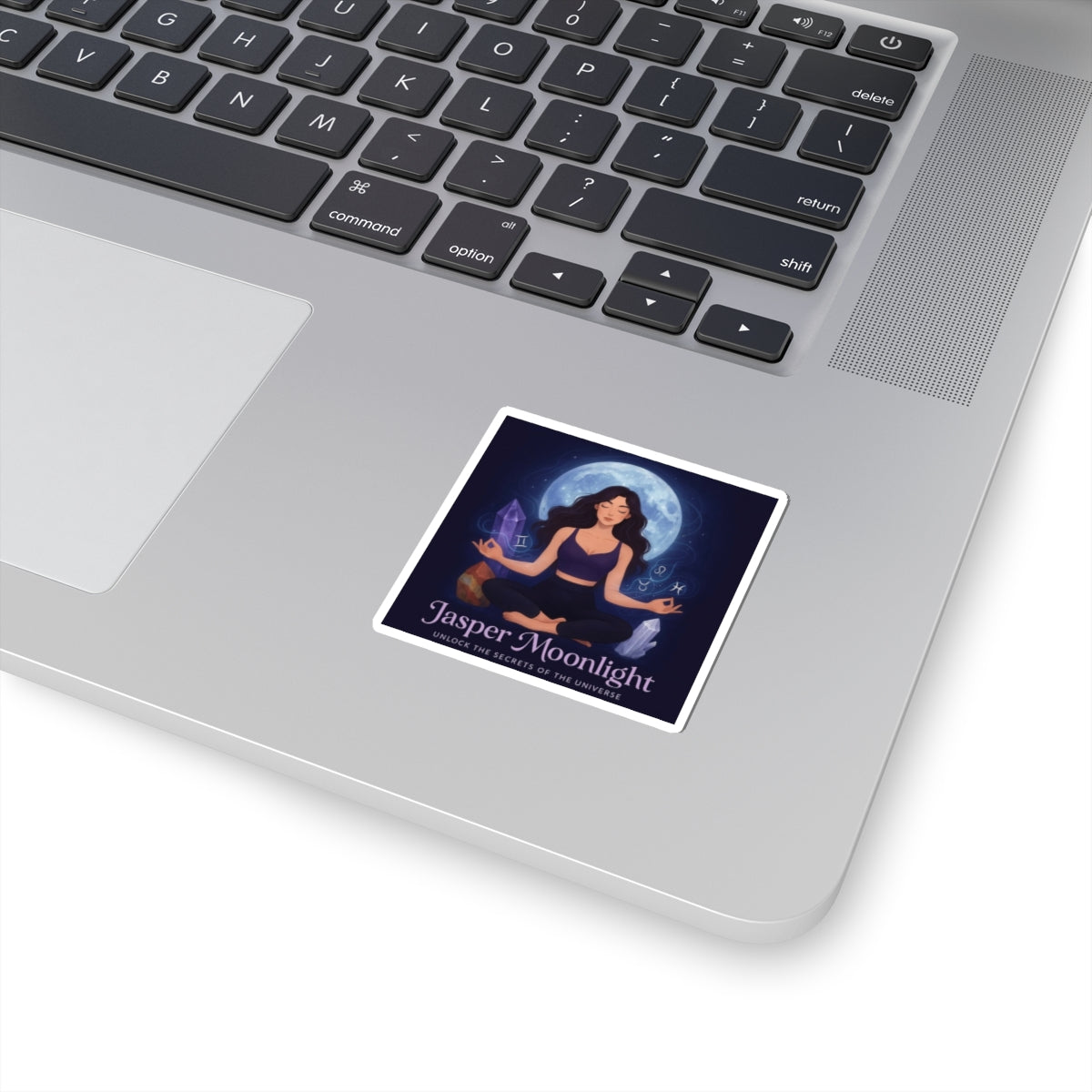 Astrology Crystal Sticker — "Jasper Moonlight: Unlock the Secrets of the Universe"