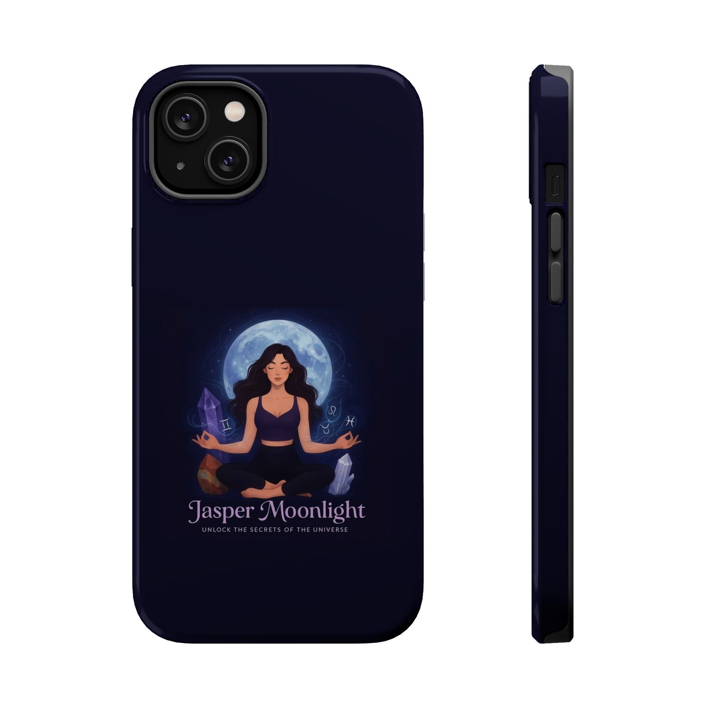 Moonlight Meditation Phone Case — Jasper Moonlight Spiritual Magnetic Impact-Resistant Case