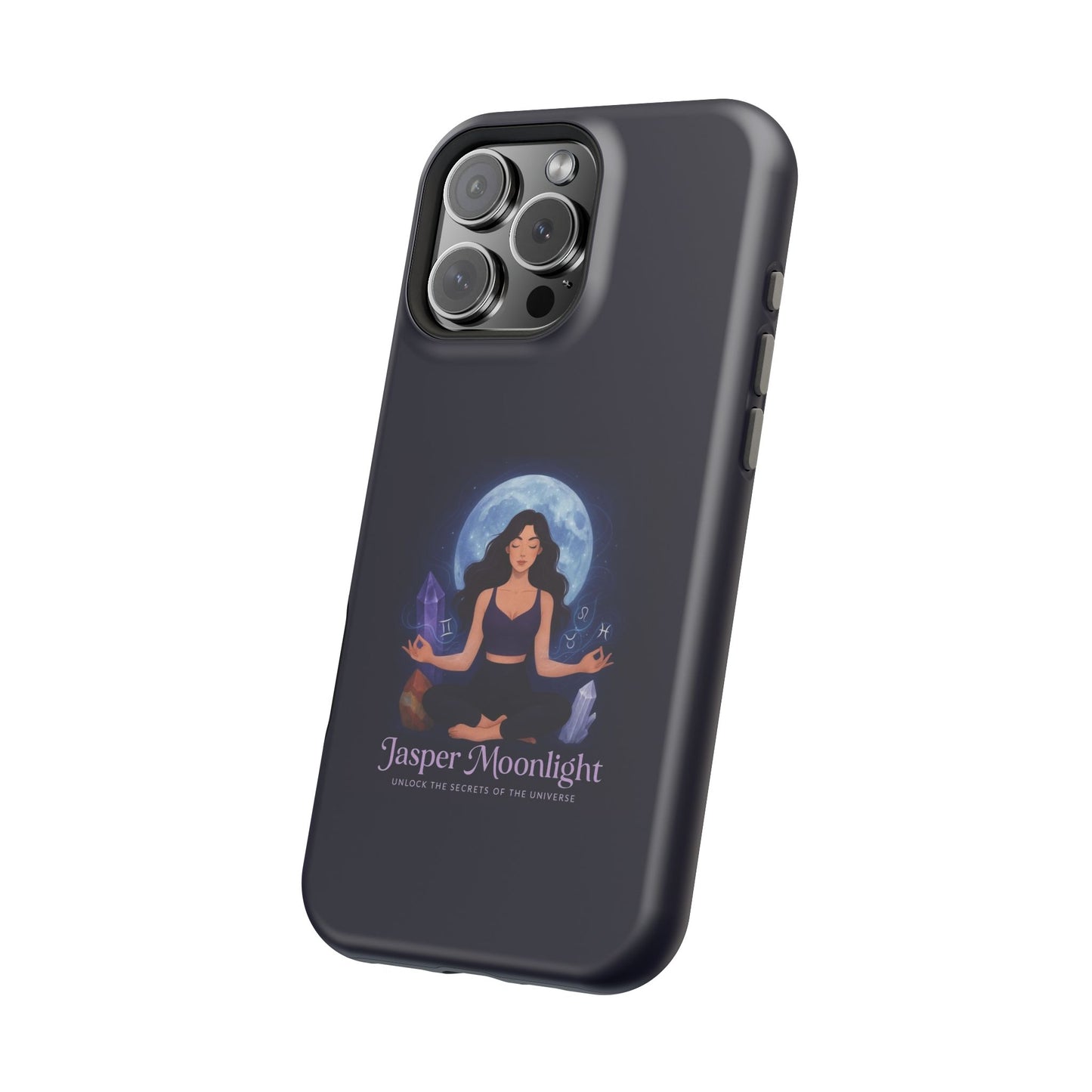 Moonlight Meditation Phone Case — Jasper Moonlight Spiritual Magnetic Impact-Resistant Case