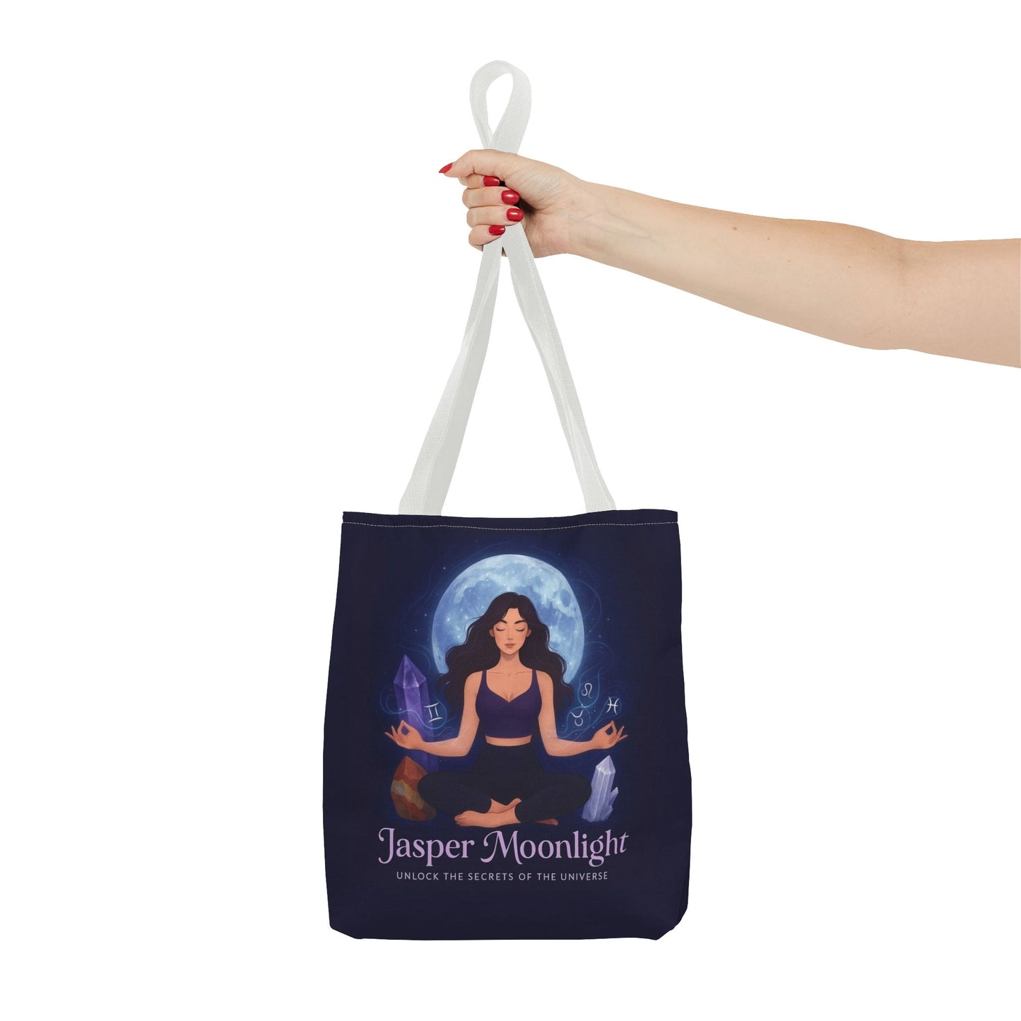 Moonlit Meditation Tote Bag