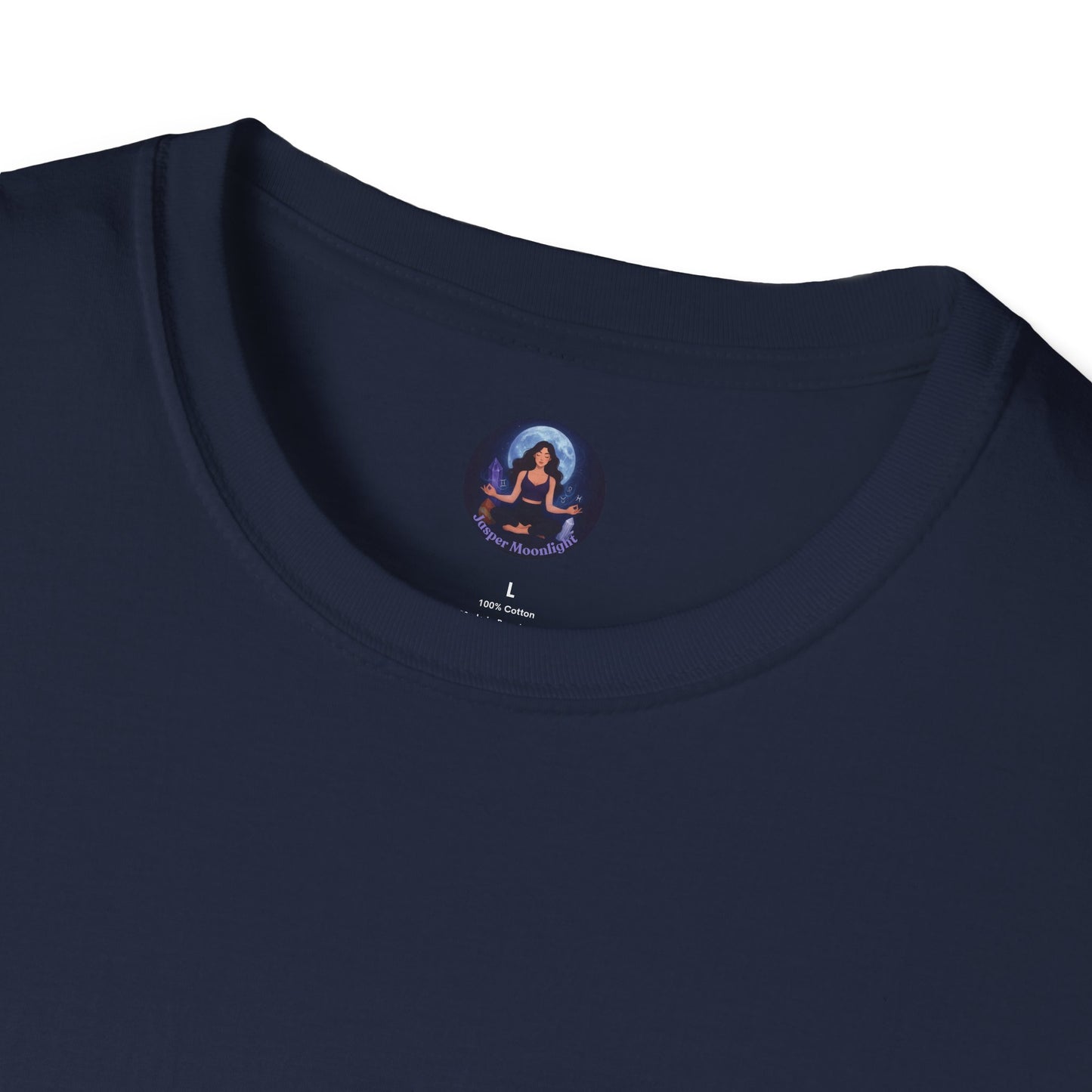 Copy of Yoga Woman T-Shirt — 'Jasper Moonlight' Meditation Graphic Tee