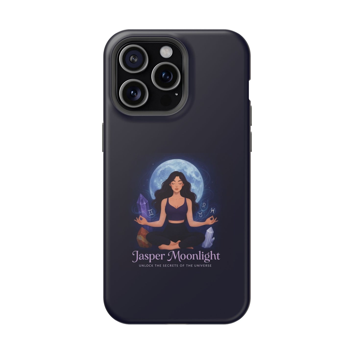 Moonlight Meditation Phone Case — Jasper Moonlight Spiritual Magnetic Impact-Resistant Case