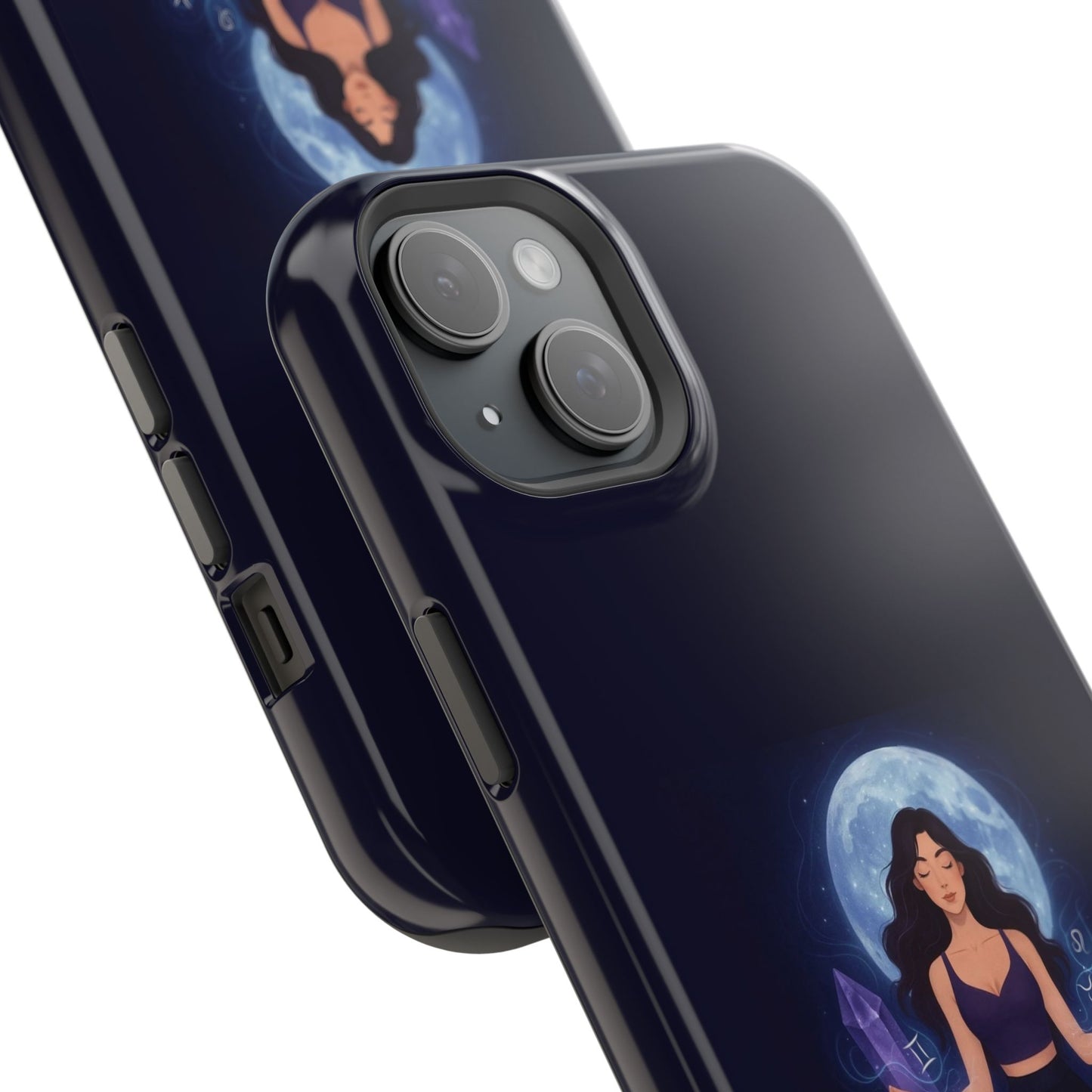 Moonlight Meditation Phone Case — Jasper Moonlight Spiritual Magnetic Impact-Resistant Case