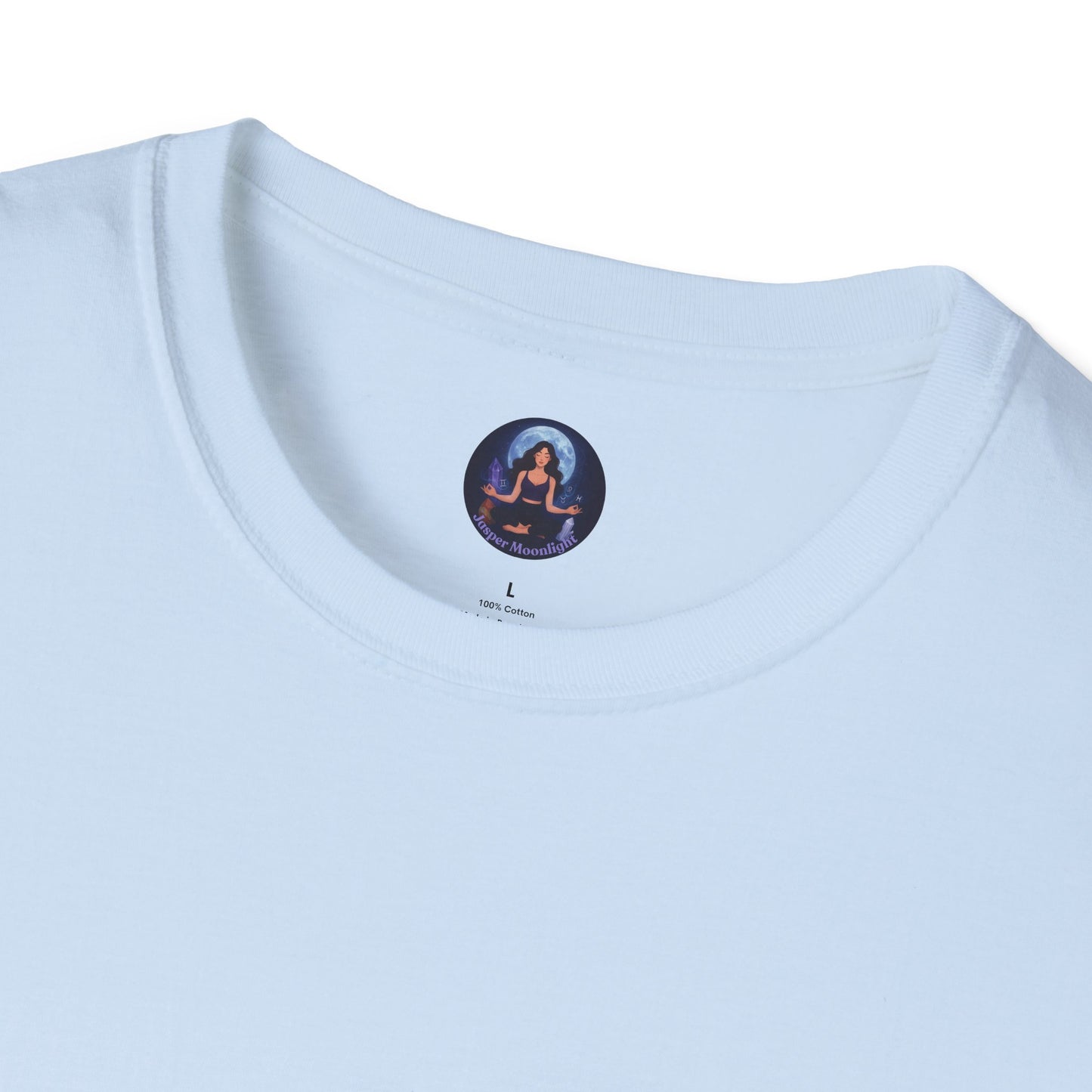 Copy of Yoga Woman T-Shirt — 'Jasper Moonlight' Meditation Graphic Tee