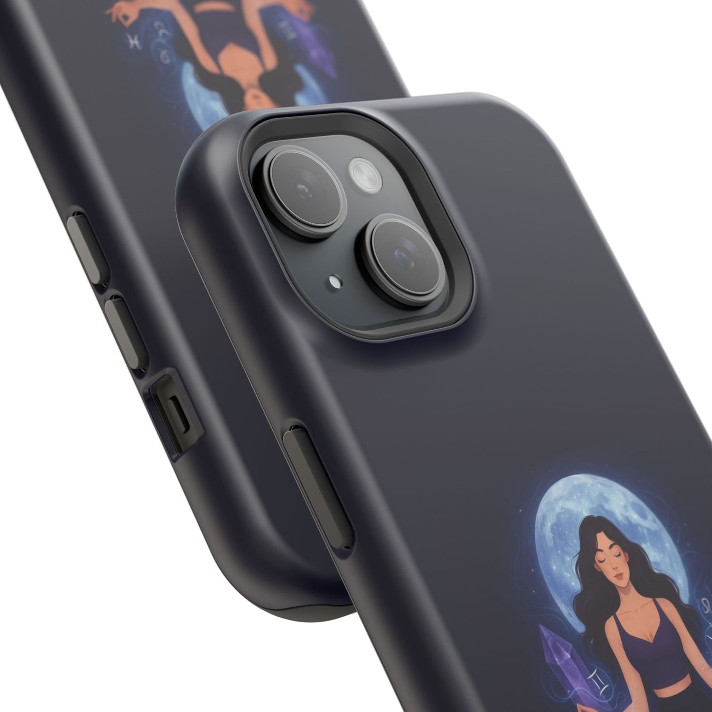 Moonlight Meditation Phone Case — Jasper Moonlight Spiritual Magnetic Impact-Resistant Case