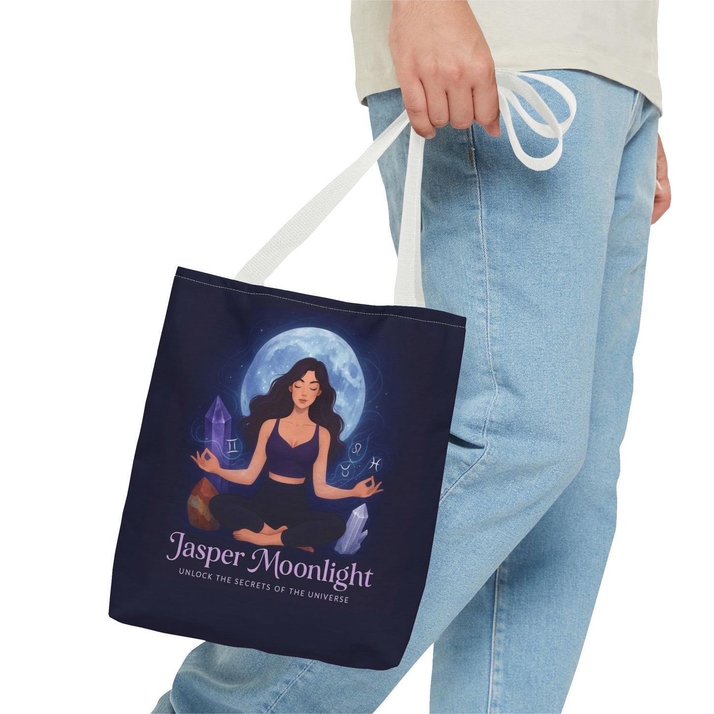 Moonlit Meditation Tote Bag