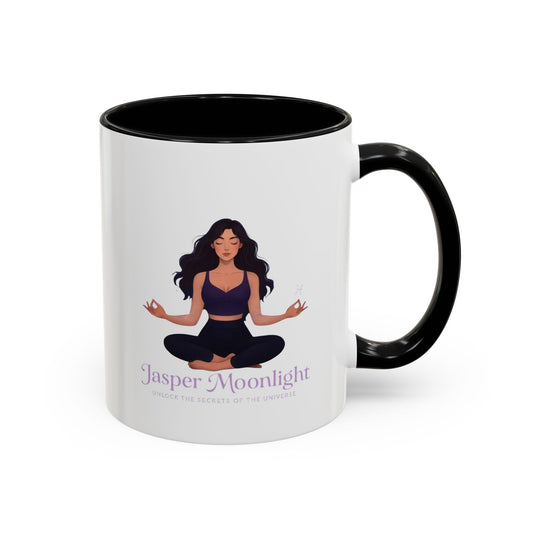 Moonlit Meditation Mug — 'Jasper Moonlight' Relaxation Coffee Cup