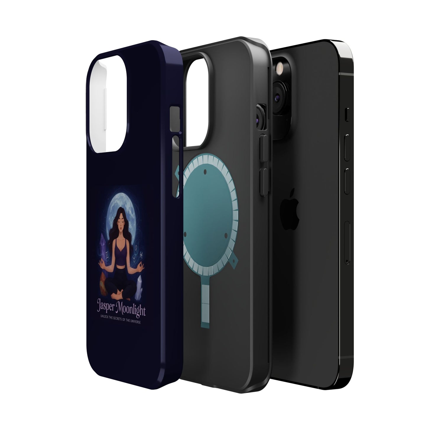 Moonlight Meditation Phone Case — Jasper Moonlight Spiritual Magnetic Impact-Resistant Case