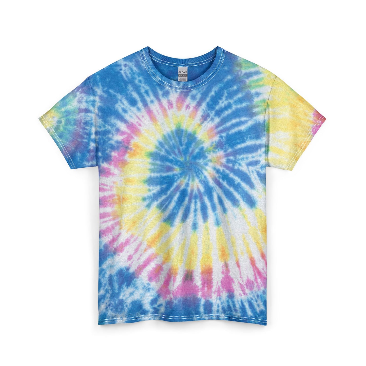 Back Logo Moonlit Meditation Circle Tie-Dye Tee