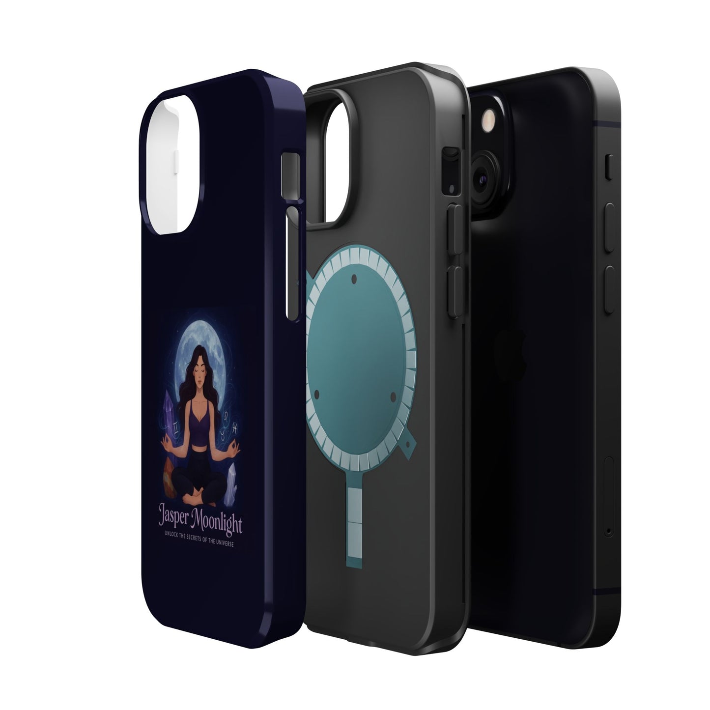 Moonlight Meditation Phone Case — Jasper Moonlight Spiritual Magnetic Impact-Resistant Case
