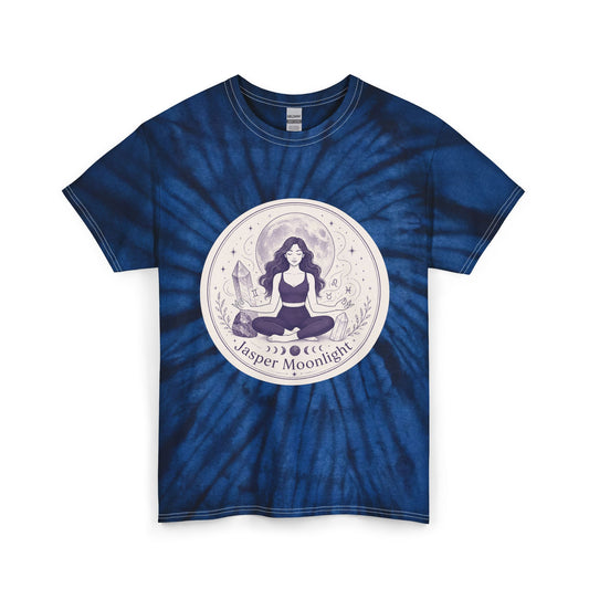 Moonlit Meditation Circle Tie-Dye Tee