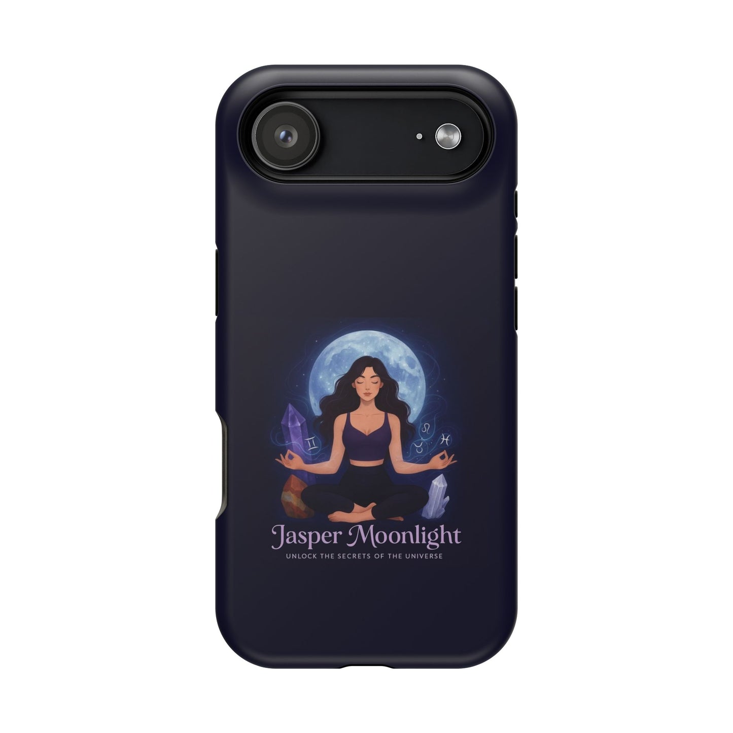 Moonlight Meditation Phone Case — Jasper Moonlight Spiritual Magnetic Impact-Resistant Case