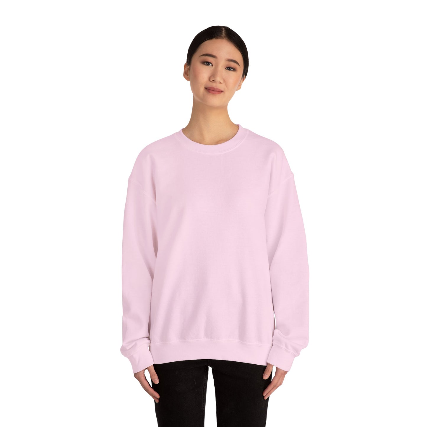 Moonlit Meditation Crewneck Sweatshirt — Back Logo