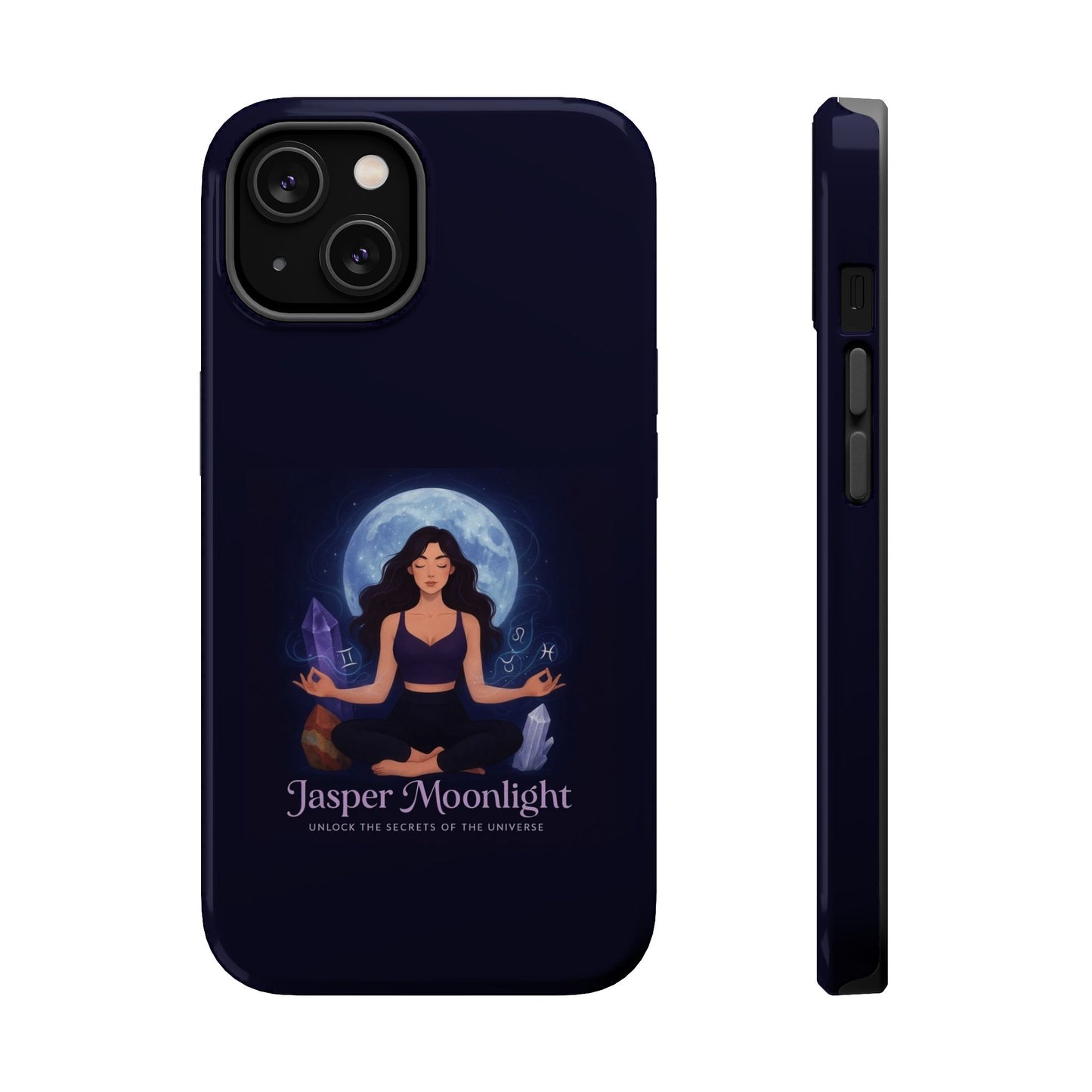 Moonlight Meditation Phone Case — Jasper Moonlight Spiritual Magnetic Impact-Resistant Case