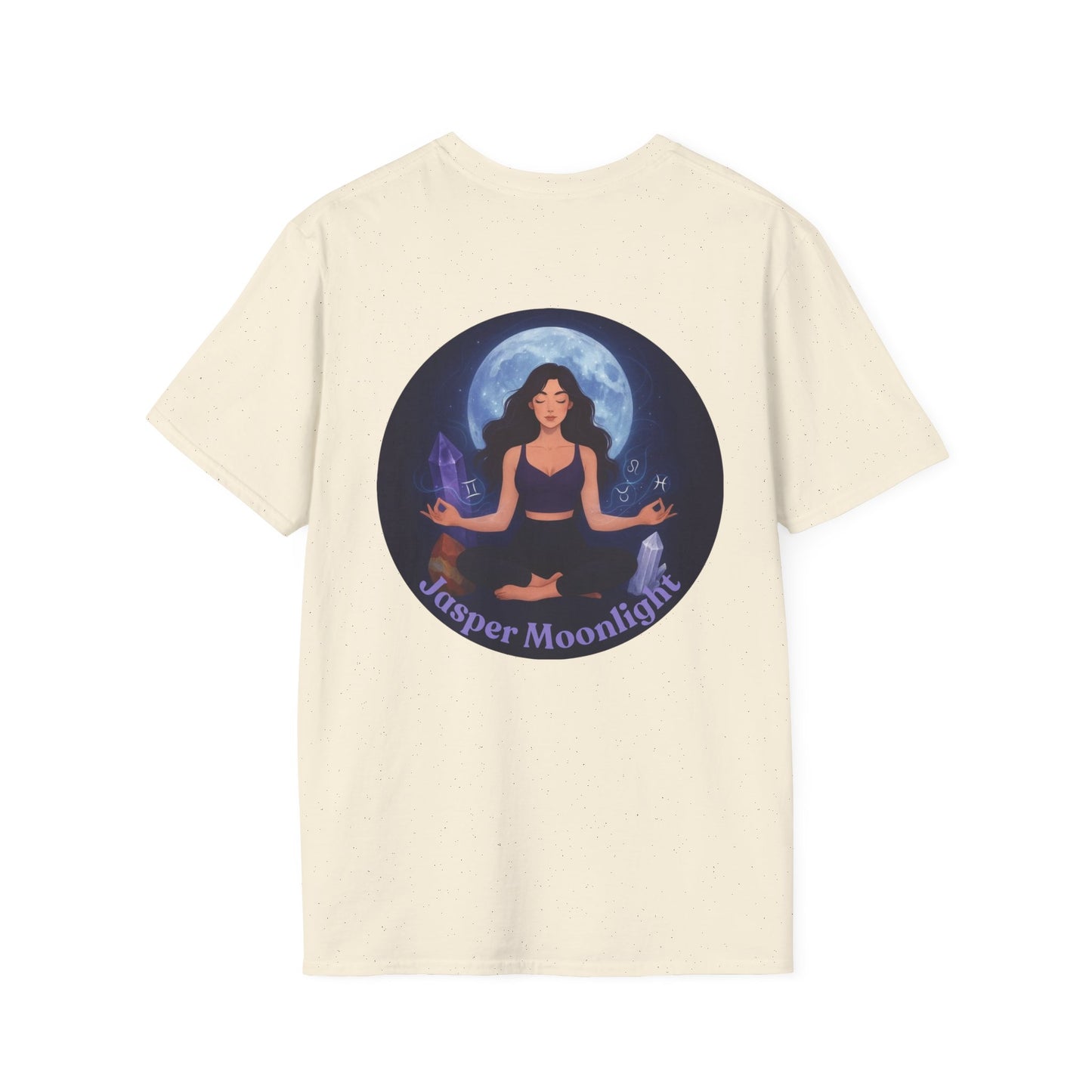 Copy of Yoga Woman T-Shirt — 'Jasper Moonlight' Meditation Graphic Tee