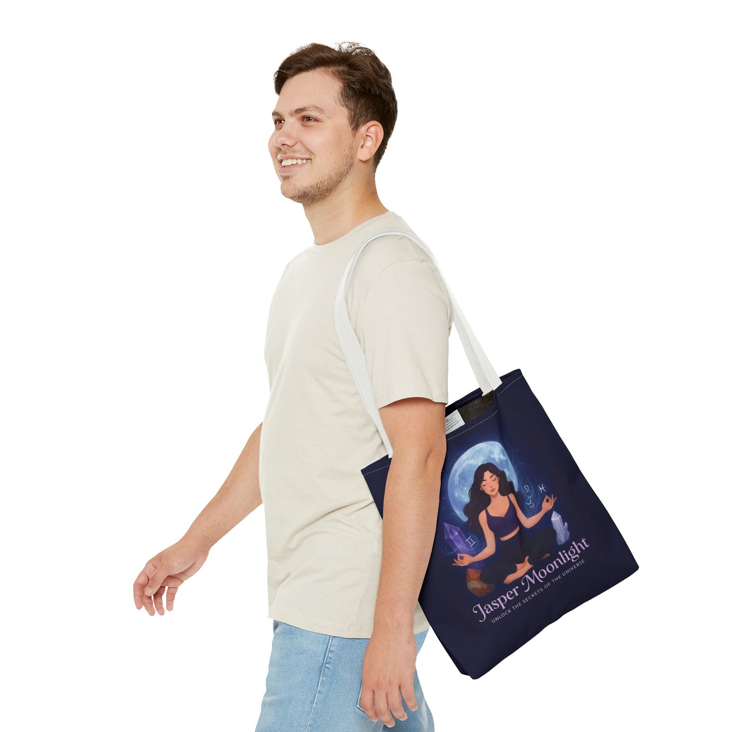 Moonlit Meditation Tote Bag