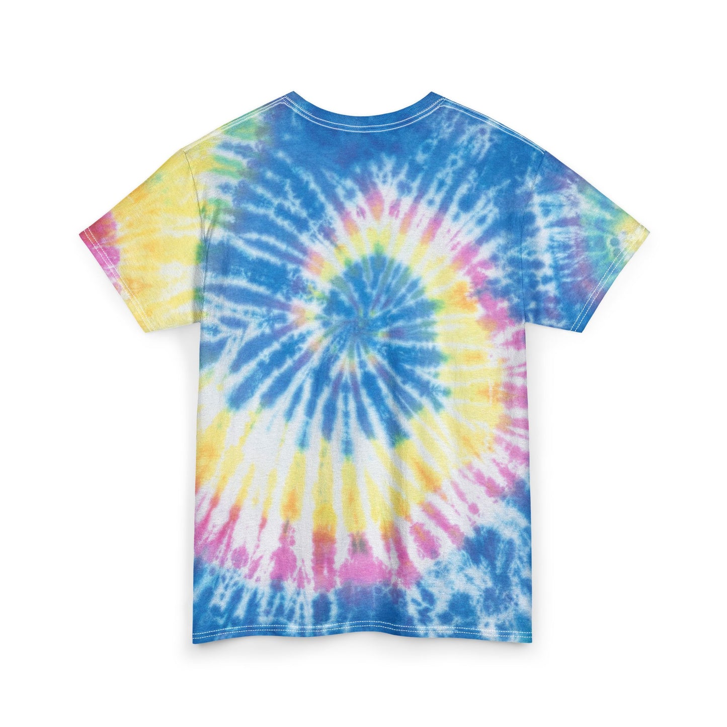 Moonlit Meditation Tie-Dye Tee — "Jasper Moonlight" Spiritual Yoga Shirt