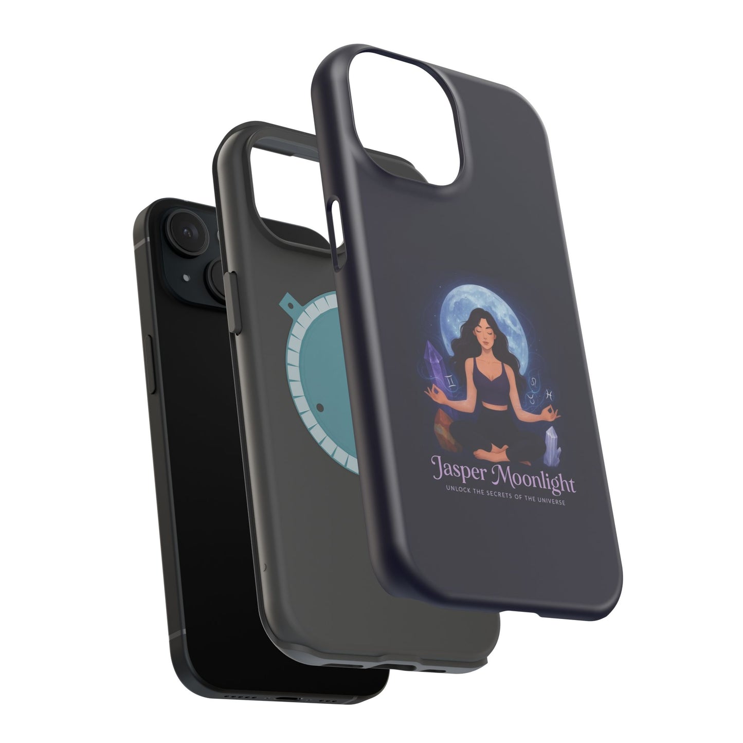 Moonlight Meditation Phone Case — Jasper Moonlight Spiritual Magnetic Impact-Resistant Case