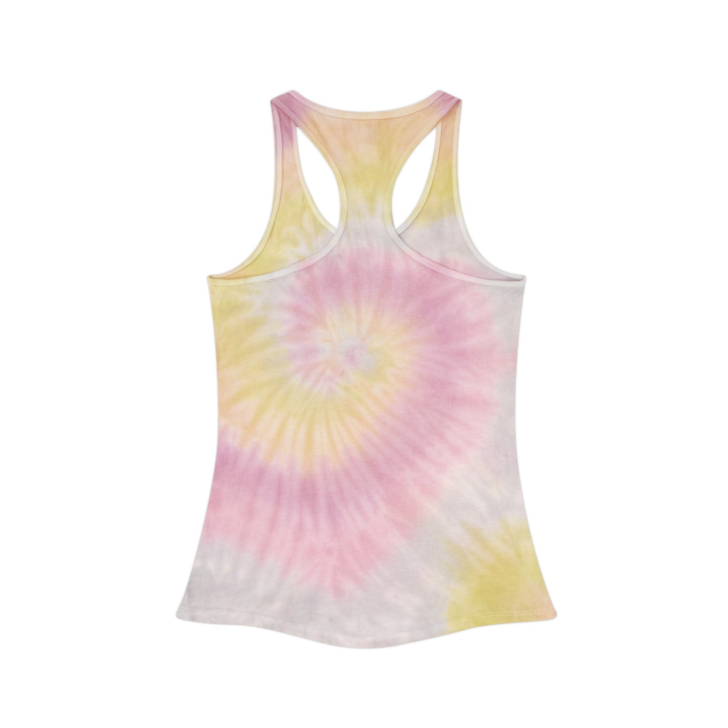 Meditation Goddess Tie-Dye Racerback Tank