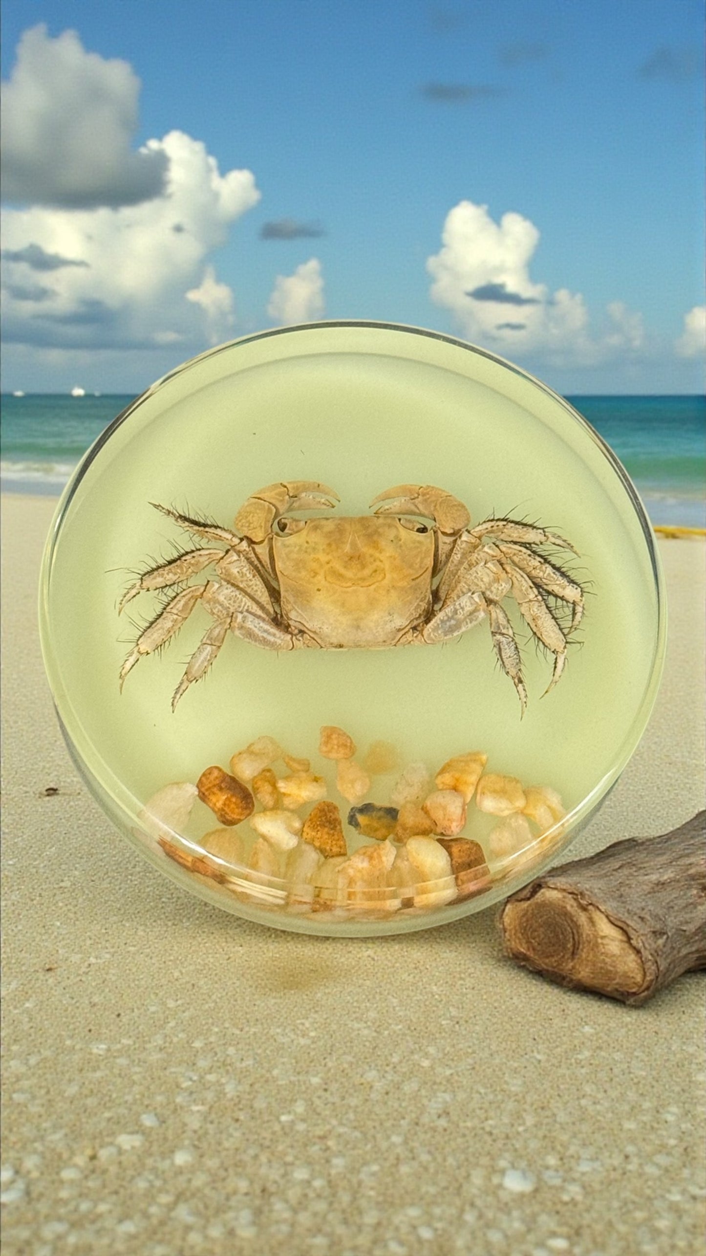 Fiddler Crab Resin Disc