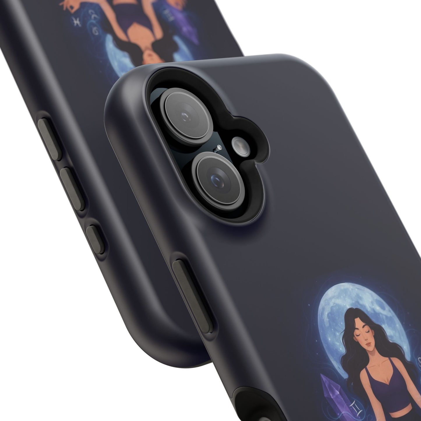 Moonlight Meditation Phone Case — Jasper Moonlight Spiritual Magnetic Impact-Resistant Case