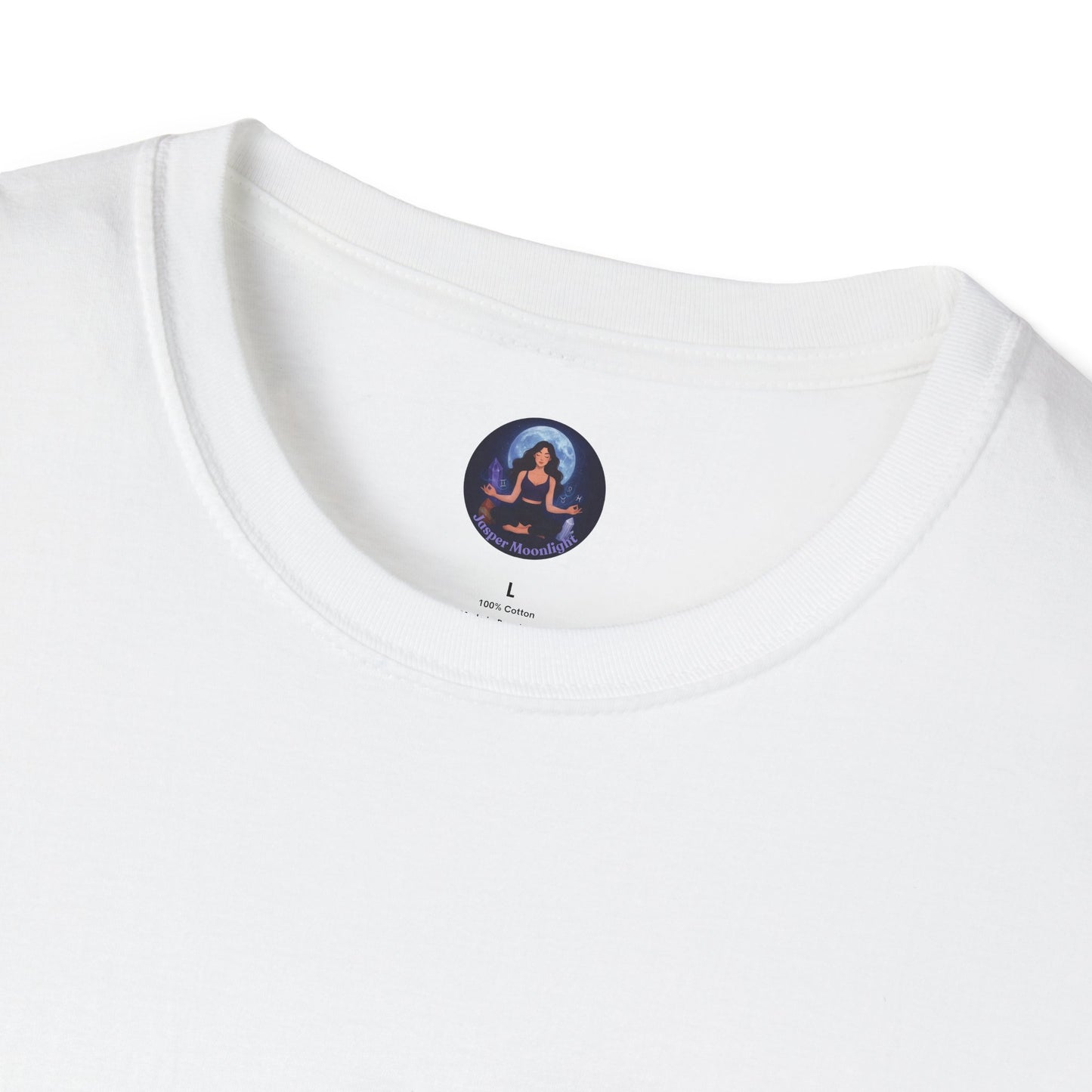 Copy of Yoga Woman T-Shirt — 'Jasper Moonlight' Meditation Graphic Tee