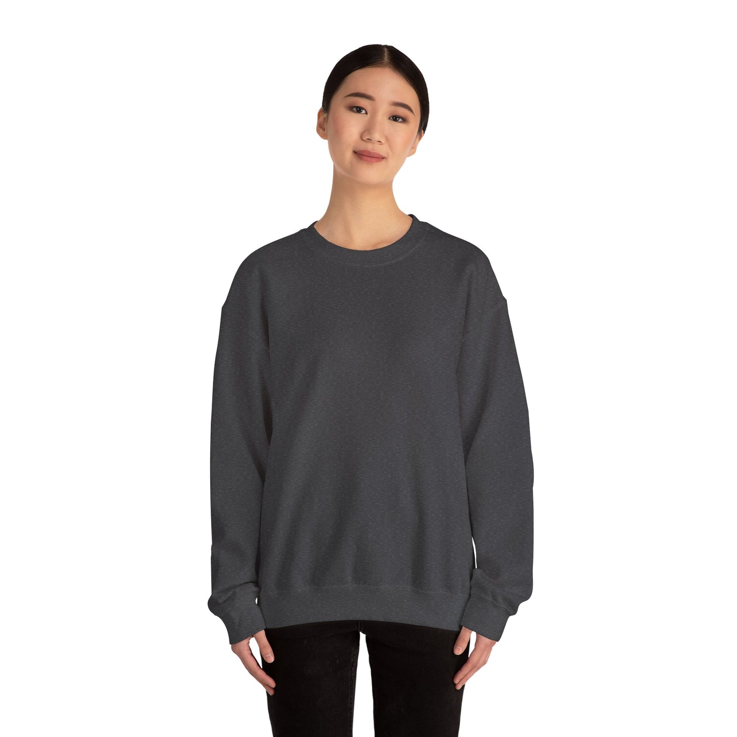 Moonlit Meditation Crewneck Sweatshirt — Back Logo