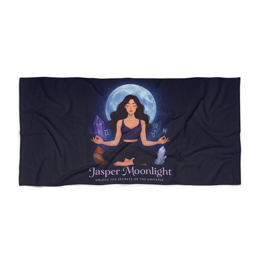 Beach Towel — Moonlit Meditation Towel