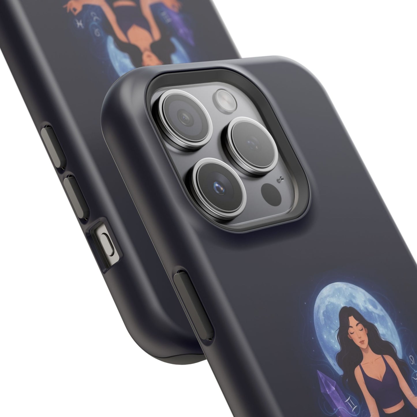 Moonlight Meditation Phone Case — Jasper Moonlight Spiritual Magnetic Impact-Resistant Case
