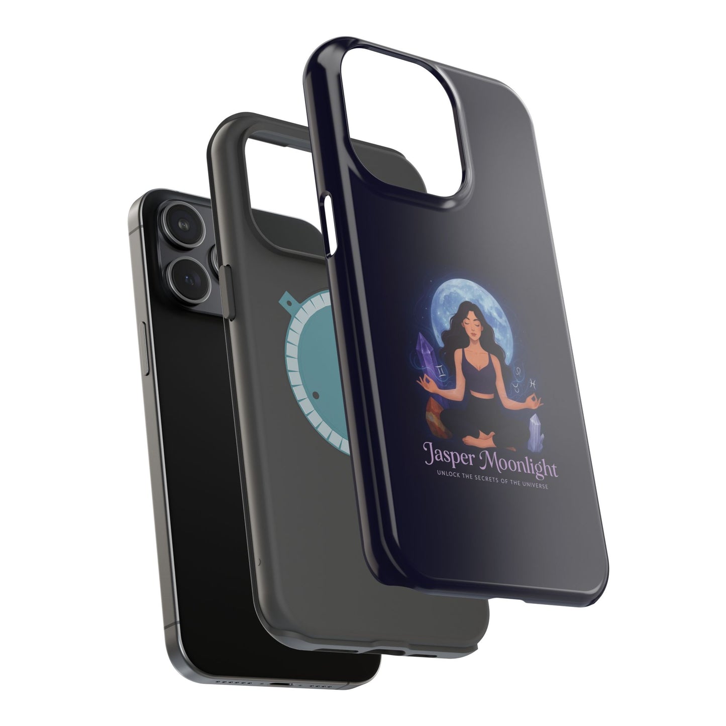 Moonlight Meditation Phone Case — Jasper Moonlight Spiritual Magnetic Impact-Resistant Case